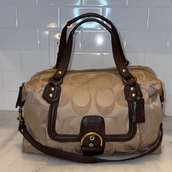 Coach Bag Purse Handbag Vintage Campbell Signature Logo...
